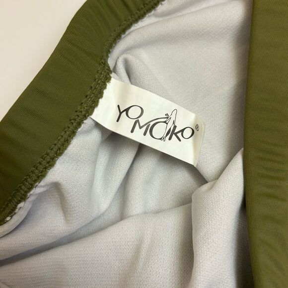 Olive Green Plus Size High-Waisted Bikini Bottoms - Size 3XL - NWOT - Picture 5 of 7